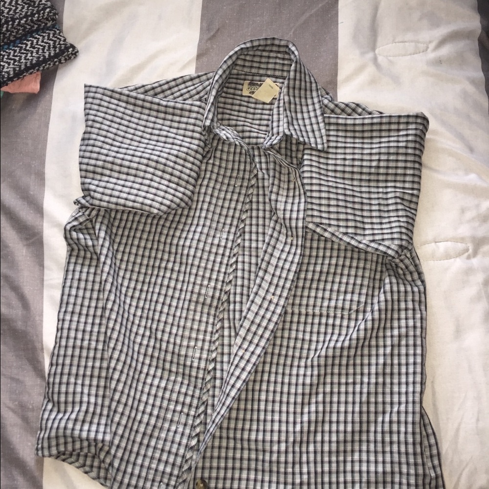 Button down flannel